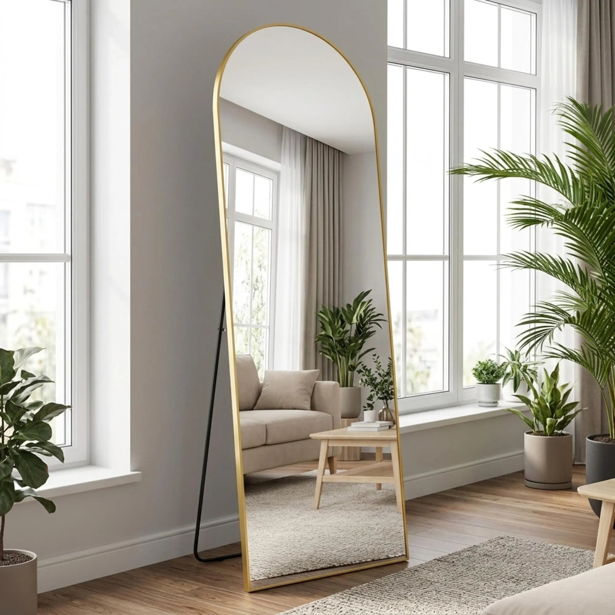Aura Arched Full-Length Mirror – Minimalist Mirror